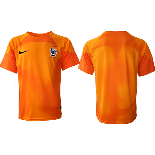 France Goalkeeper Replica Home Shirt World Cup 2022 Short Sleeve